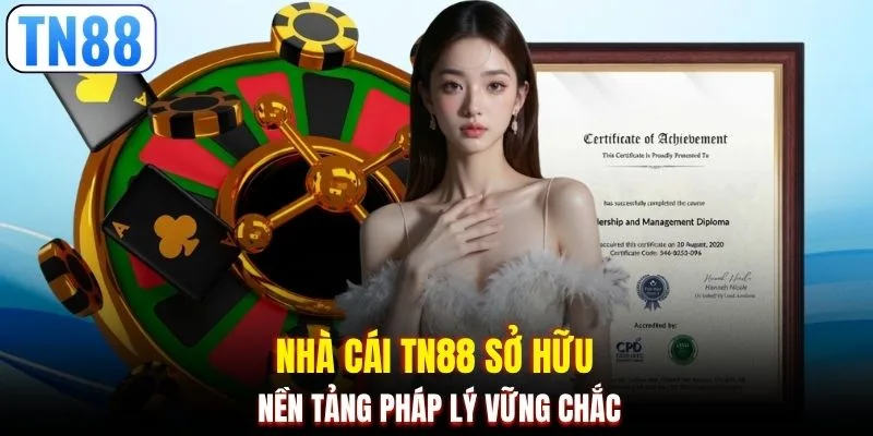 Nhà cái TN88 sở hữu nền tảng pháp lý vững chắc